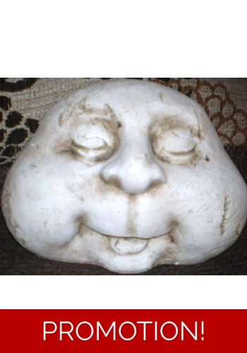 Sleepy stoneface man