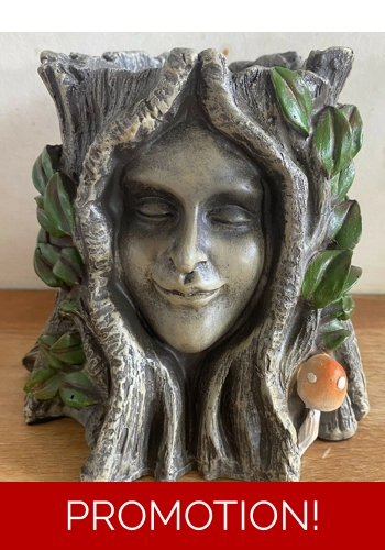 Latex mould for making this lovely small lady pot