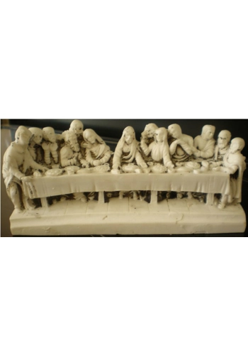 Small last supper candle/Ornament
