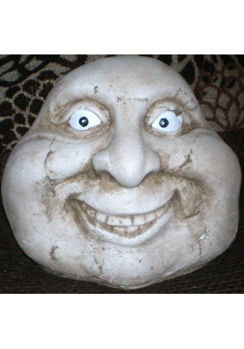 Smiling Stone Face