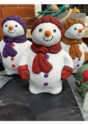 Latex mould for making this Large Snowman