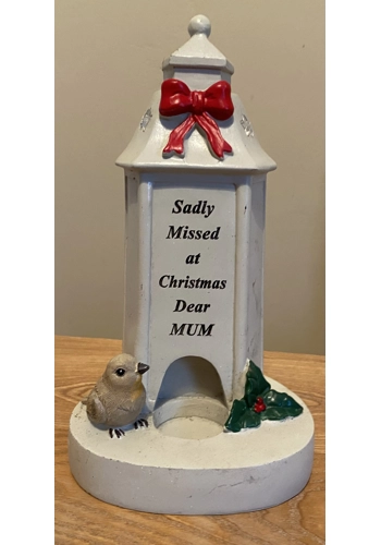 Latex Mould for making this Lovely MUM Xmas Memorial T Lite holder