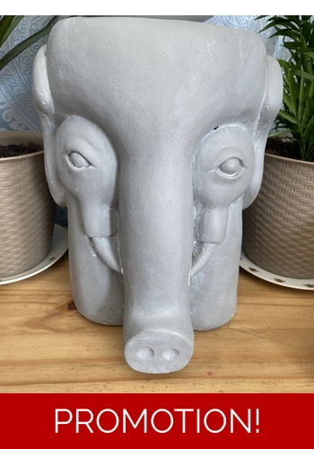 Latex mould for making this stunning Elephant stand/stool etc
