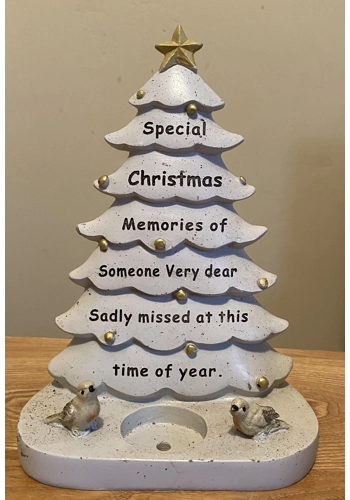 latex mould for making this Lovely Xmas Tree Memorial T Lite holder