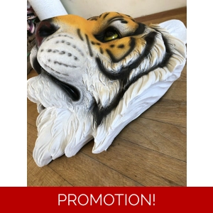 Latex Mould for making this very large tigers head