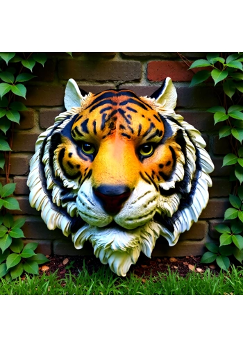 Latex Mould for making this very large tigers head