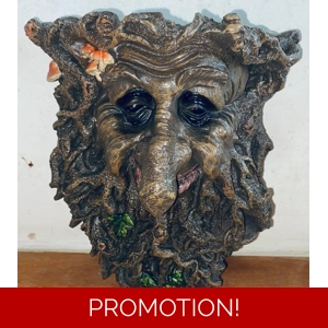 Latex mould for making this unusual tree man shelf