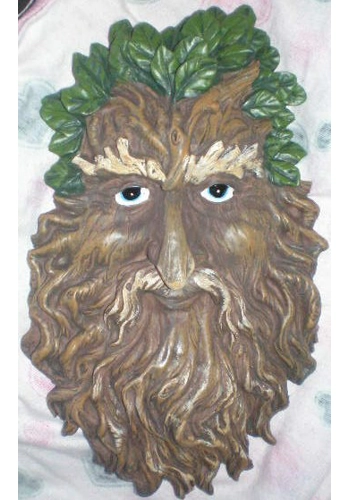 Tree face plaque 1