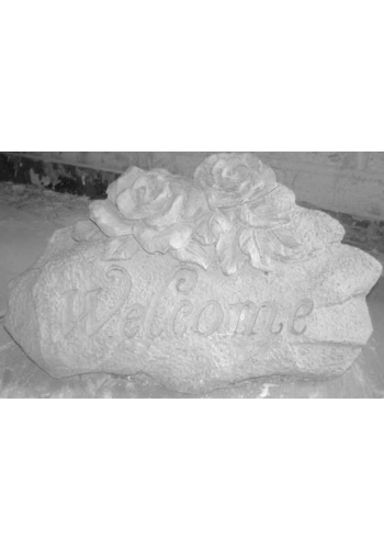 Large Welcome Rock