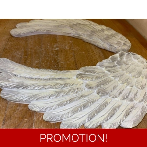 Latex Mould for making thisVery Large pair of angel wings