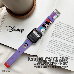 韓國正版授權!Disney系列Mickey Mouse米奇老鼠人物款Apple Watch錶帶