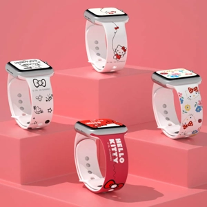 正版授權!Sanrio系列Hello Kitty款Apple Watch錶帶