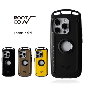 日本Root Co.高質戶外軍工防跌手機殼 (iPhone 15系列)