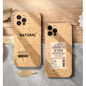 日系簡約軟木纖維款手機套(iPhone系列)