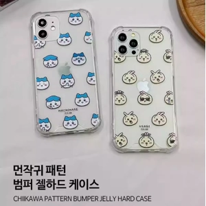 韓國訂購!正版授權Chiikawa系列透明款式iPhone手機套