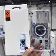 韓國品牌Spigen透明智能款Magsafe手機殼! (Samsung S25系列)