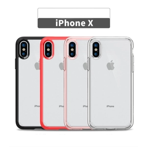 Spigen iPhoneX防撞透明水晶全包保護套!
