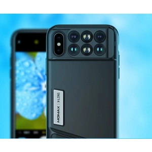 MOMAX 6合1攝影鏡頭iPhoneX手機殼