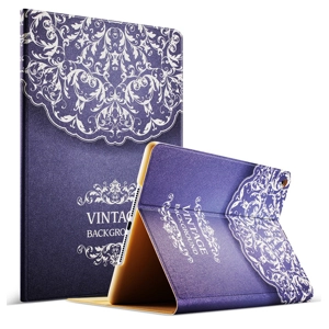 Vintage Background 紫色 iPad Case Cover