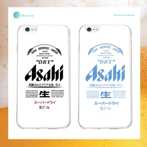 Mercury出品 - 日本Asahi朝日生啤Logo手機殼iPhone