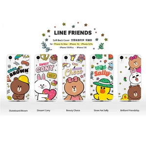 LINE FRIENDS 透明款手機套 Vol.2 iPhone
