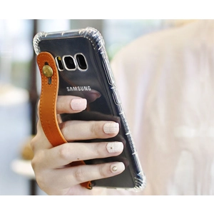 日本Hanatora 三星Samsung S8 / S8+ 手帶軟邊防撞手機殼