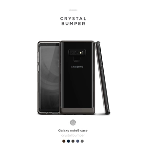 韓國VR DESIGN 出品Samsung三星Note9 Crystal Bumper 手機套