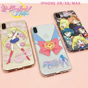 日本授權Sailor Moon美少女戰士透明卡通iPhone手機套台灣限定