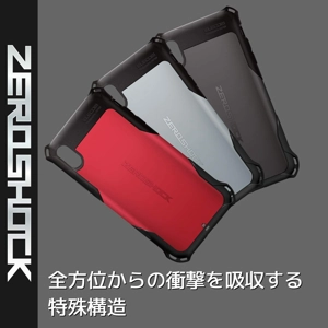 日本代購 Elecom防衝擊ZEROSHOCK手機殼iPhone XS MAX