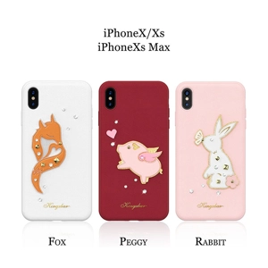 海外代購!Swarovski 水晶可愛動物圖案iPhone手機殼