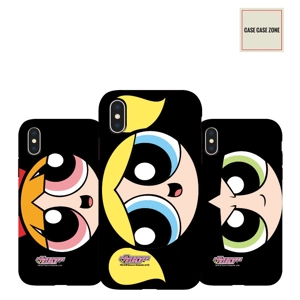 **韓國代購!人氣卡通飛天小女警四邊保護手機殼!iPhone**