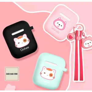 ** 可愛卡通貓狗AirPods保護套 !**