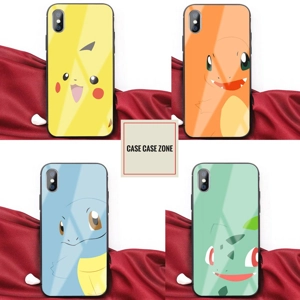 Pokemon GO 比卡超GO卡通玻璃面手機殼Vol.7