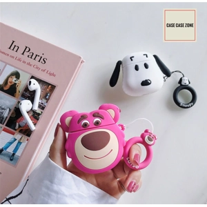 卡通系列 - Lotso勞蘇 & Snoopy史諾比蘋果AirPods保護盒套