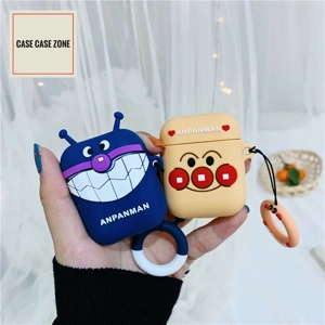 卡通系列 – 麵包超人與細菌小子蘋果AirPods保護盒套
