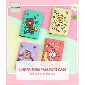韓國正版LINE FRIENDS 護照保護套PASSPORT CASE