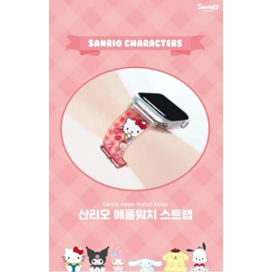 韓國正版授權!Sanrio系列卡通人物款Apple Watch錶帶