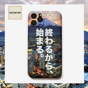 日本 Mercury系列 – 富士山勵志標語手機套