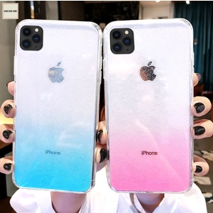 超神奇反重力吸附透明閃粉手機套! iPhone