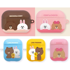 **日本訂購!LINE & FRIENDS 卡通人物Airpods /Airpods Pro保護盒套 Vol.1!**
