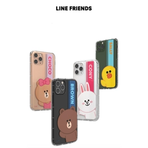 LINE官方授權卡通人物透明Air Cushion Case (iPhone 12)