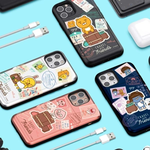 韓國正版授權!Kakao Friends系列可插卡式手機套! (iPhone)