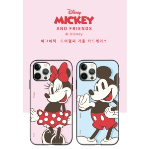 韓國正版授權!Disney 系列Mickey Mouse 米奇老鼠插卡連鏡子款式 Case! (iPhone)