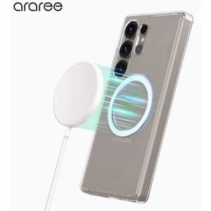 韓國品牌Araree透明全包邊防摔款磁吸手機殼! (Samsung S25系列)