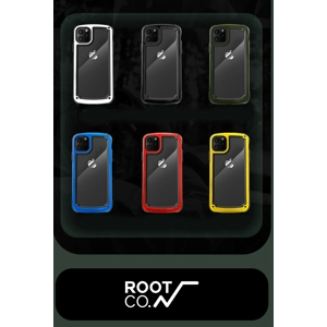 日本Root Co.高質透明彩色邊框高防震手機殼(iPhone 12)