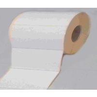 Plain White Packaging Labels 102mm x 1..