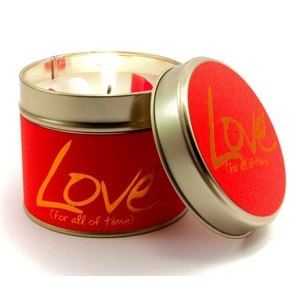 Lily Flame Scented Candle - Love