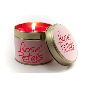 Lily Flame Scented Candle - Rose Petals