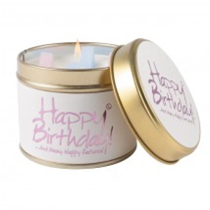 Lily Flame Scented Candle - Happy Birthday!
