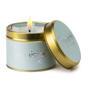 Lily Flame Scented Candle - Exquisite
